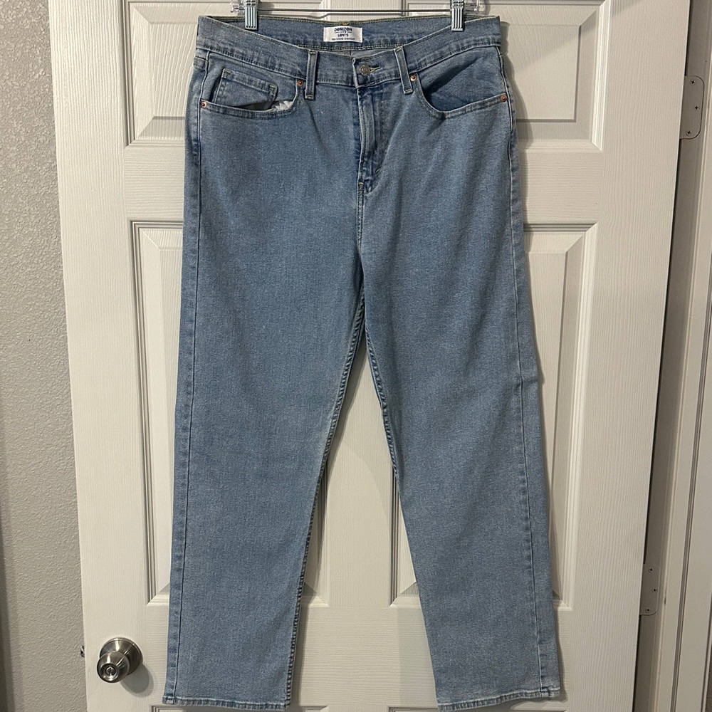 90s Loose Straight Jeans